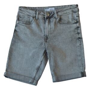 Bershka Men’s Gray Denim Shorts Size 31